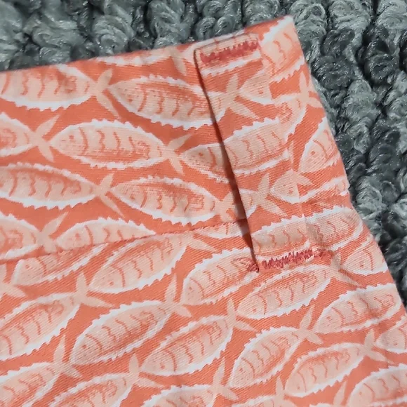 Old Navy Orange Tropical Fish Shorts NWT Sz 8 - Picture 7 of 11